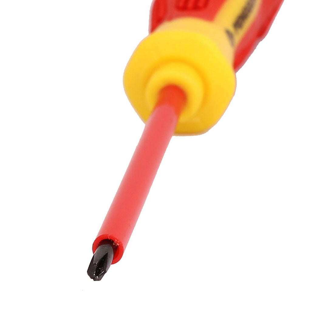 Harfington 3mmx75mm Shaft 3mm Magnetic Tip Plastic Grip Phillips Screwdriver Repair Tool