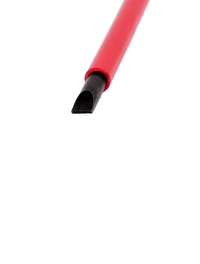 Harfington 6mmx150mm Shaft 6mm Magnetic Tip Rubber Coated Grip Slotted Flat Head Screwdriver