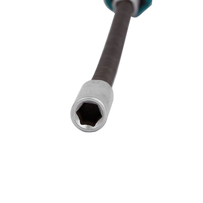 Harfington 7mm Hexagon Nut Hex Socket Wrench Screwdriver Hand Tool Black Green