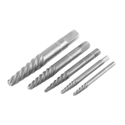 Harfington 5 in 1 Broken Damaged Bolts Screw Studs Extractor Remover Set 3mm-18mm