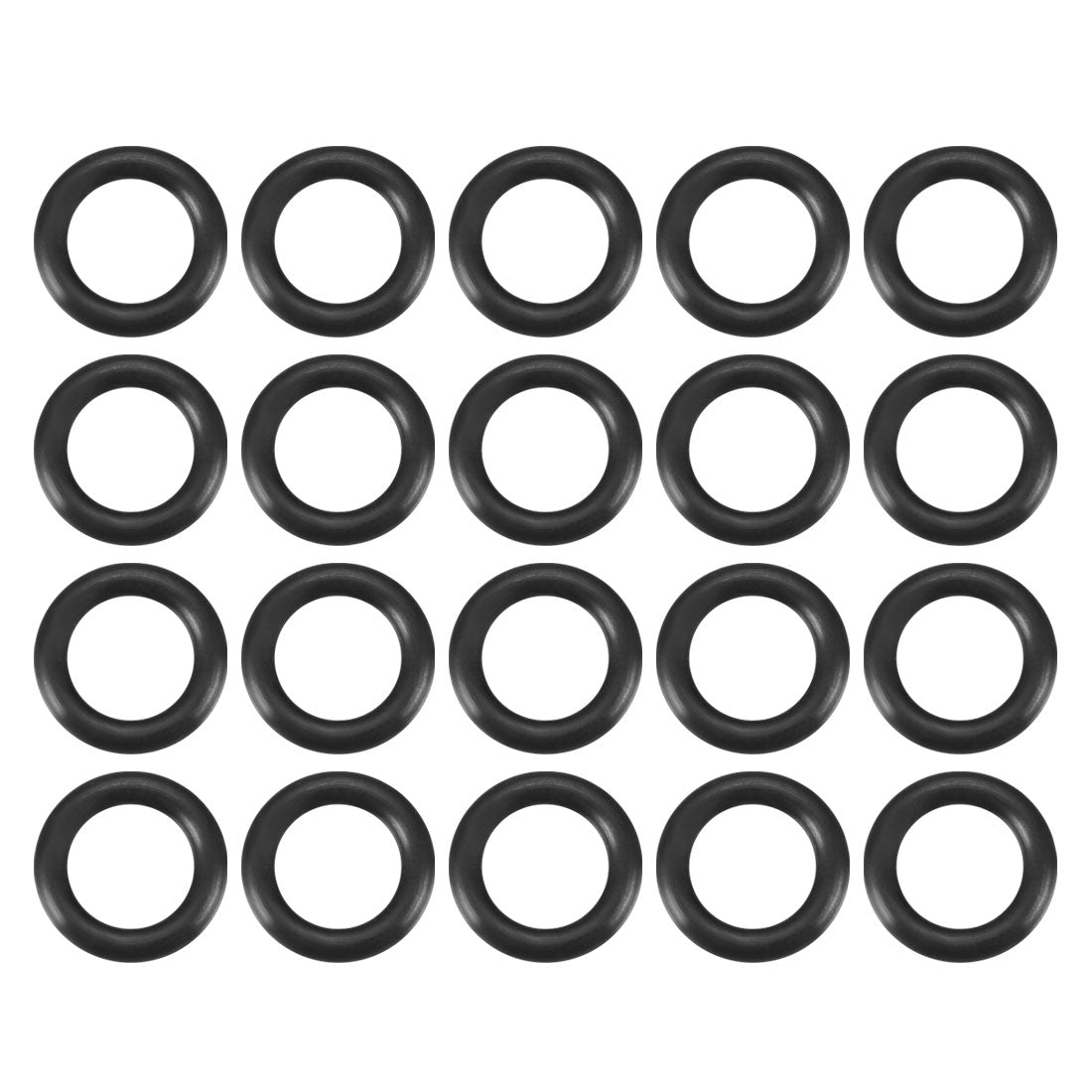Harfington Nitrile Rubber O-Rings, Metric Buna-N Sealing Gasket 20Pcs