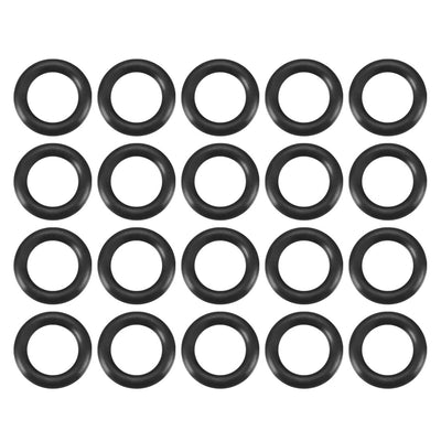 Harfington Nitrile Rubber O-Rings, Metric Buna-N Sealing Gasket 20Pcs