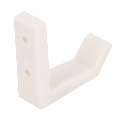 uxcell Uxcell White Plastic Wall Door Mount Clothes Coat Belt Bag Hanging Hook Hanger 4pcs