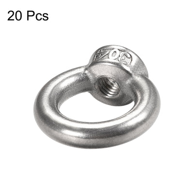 Harfington M5 Female Thread Marine Metal Lifting Eye Nuts Ring 20pcs