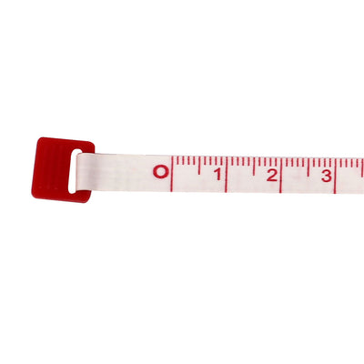Harfington Round Shell Press Button Sewing Tailor Retractable Ruler Tape Measure Tool 2Pcs
