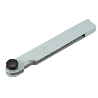 Harfington 0.02-1.00mm Thickness 17 Leaves Measuring Tool Feeler Gauge