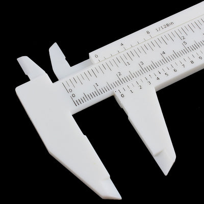 Harfington Plastic 0-150mm 0.05mm Accuracy Measuring Tool Gauge Slide Vernier Caliper