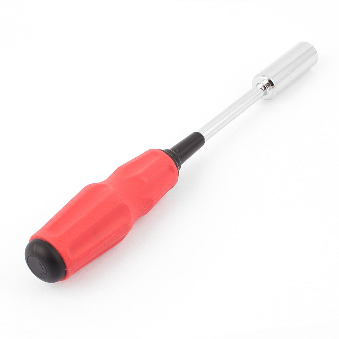 Harfington 13mm Dia Hex Hexagon Socket Spanner Wrench Hand Tool Red Silver Tone