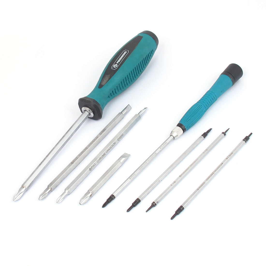 Harfington Hex Shaft Magnetic Tip Slotted Flat Head Phillips Torx Screwdriver Set 10 in 1