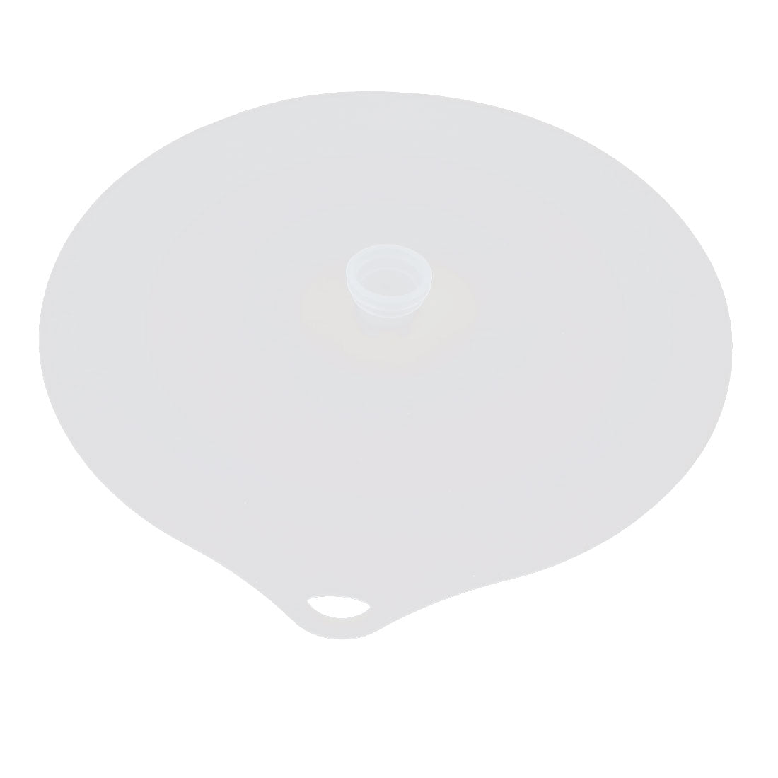 Harfington 18.5cm Dia Silicone Cooking Food Storage Bowl Cover Wrap Suction Lid Light Blue