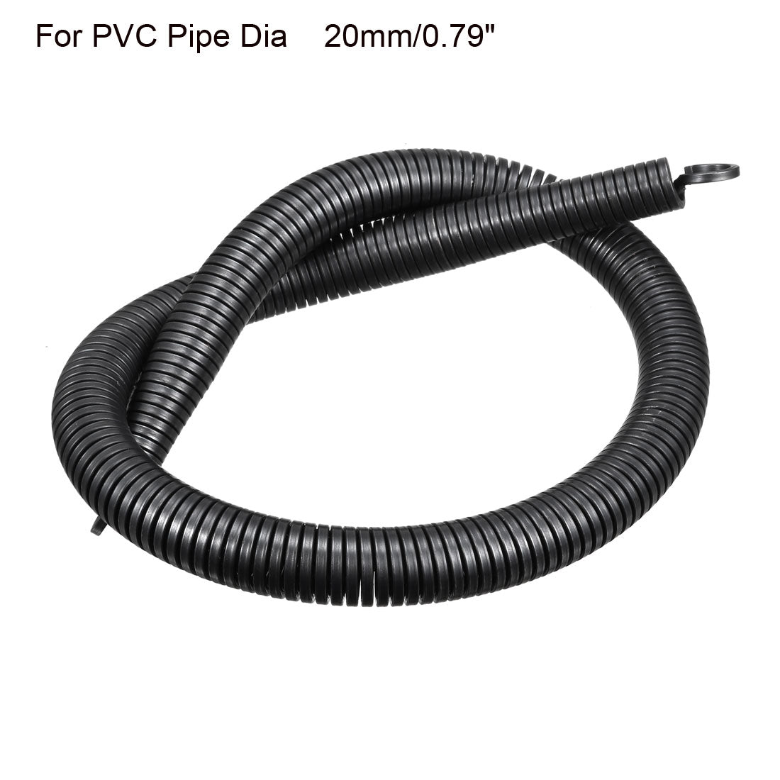 Harfington 16mm ODx540mm Free Length Spring Steel Tension Spring