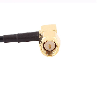 Harfington Uxcell TS9 Male to SMA-JW Female RG174 Coaxial Cable Pigtail 15cm