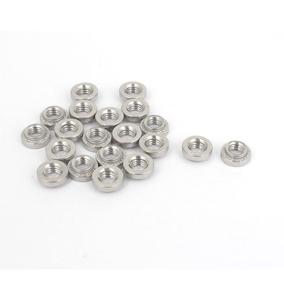 Harfington M5 Stainless Steel Self Clinching Rivet Nut Fastener 20pcs for 2mm Thin Plates