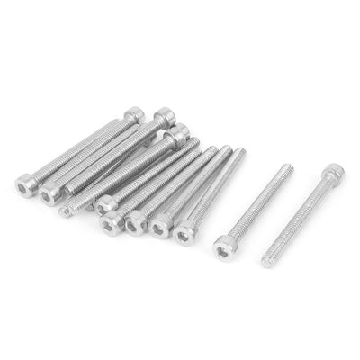 Harfington 14pcs M4x40mm Stainless Steel Hex Socket Head Cap Bolt Screws Hardware 44mm Long