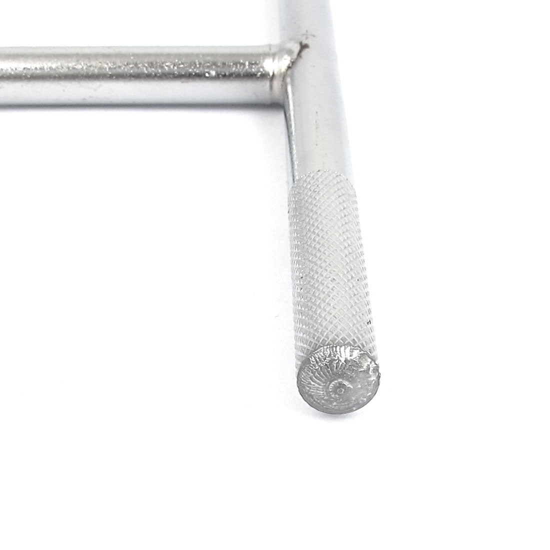 Harfington T Shaped Handle Shank 8mm Hex Socket Hexagon Key Wrench Nut Driver Silver Tone