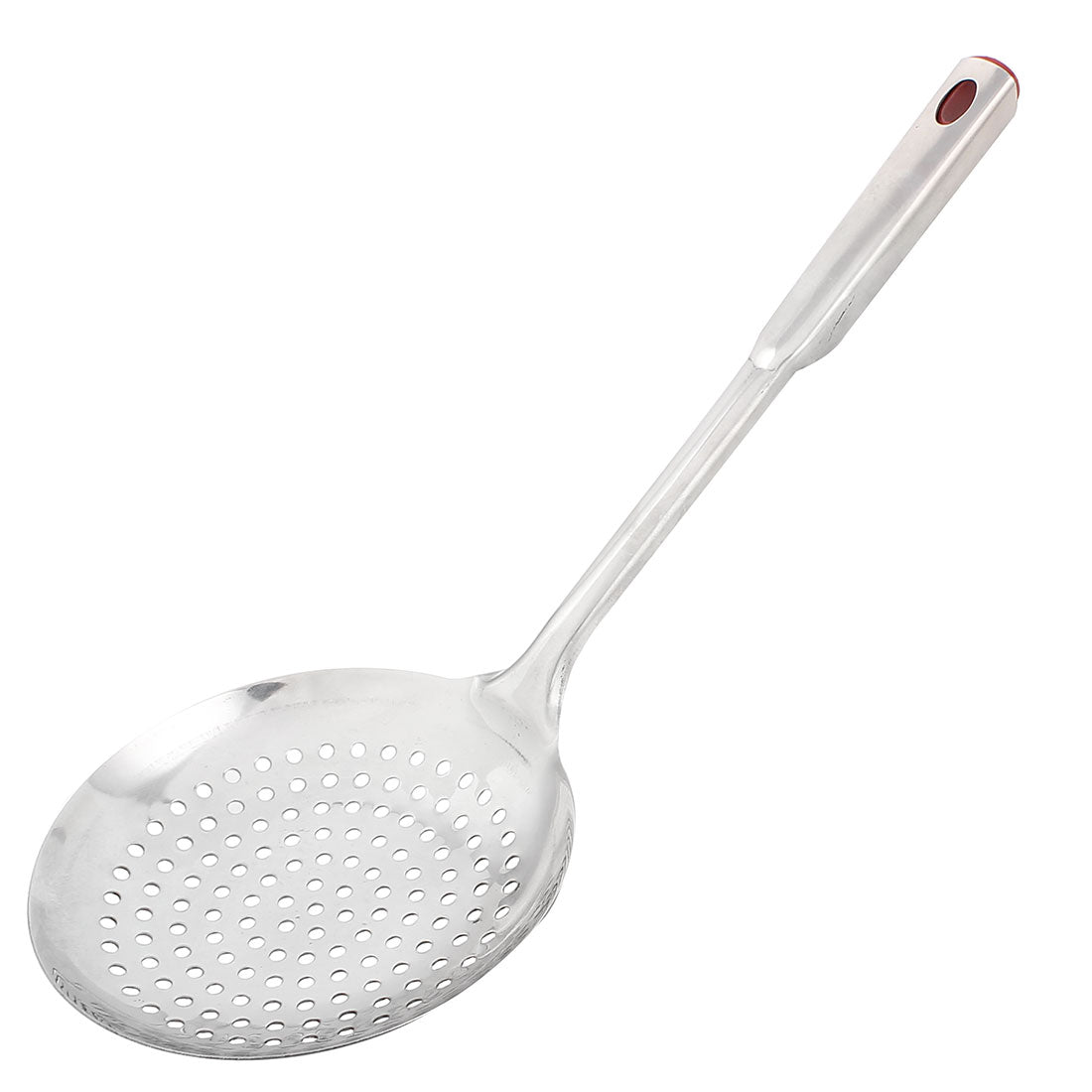 Harfington 17 x 42cm Stainless Steel Square Shank Simmer Strainer Colander Silver