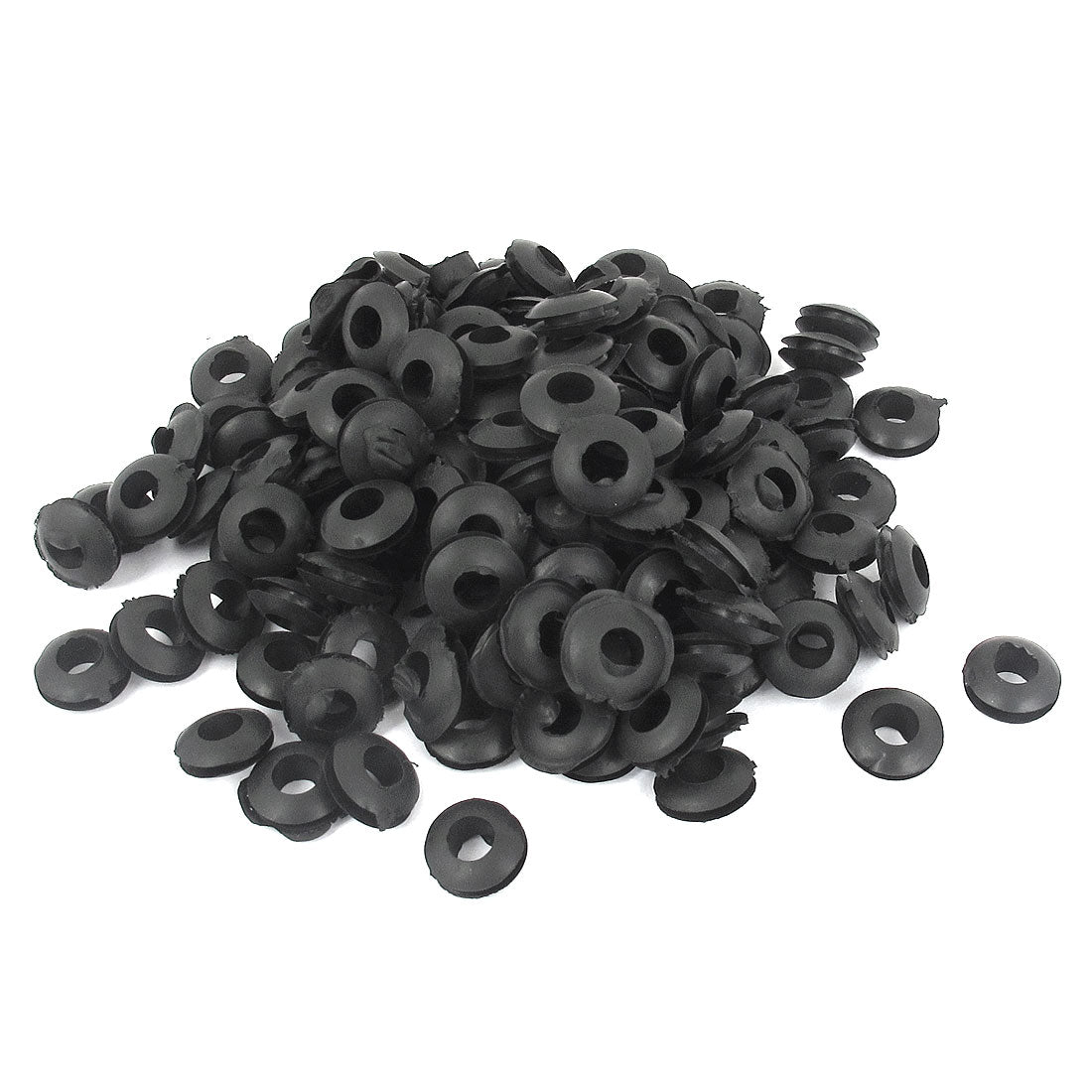 Harfington 140pcs 12mm x 6mm x 5mm Rubber Oil Seal O Shape Rings Sealing Washers Gasket