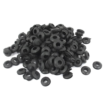 Harfington 140pcs 12mm x 6mm x 5mm Rubber Oil Seal O Shape Rings Sealing Washers Gasket
