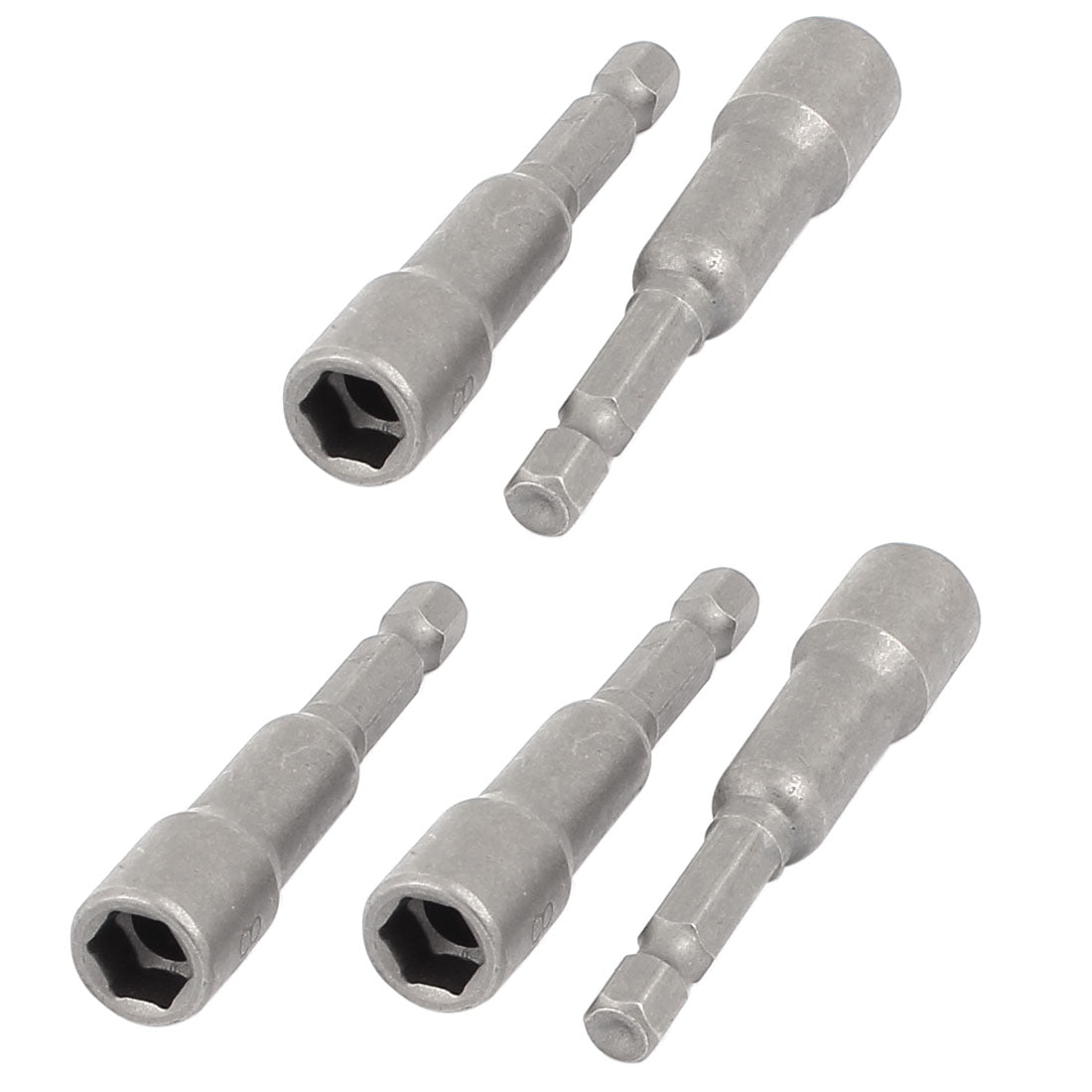 Harfington 8mm Socket Magnetic Hex Nut Driver Adapter Drill Bit 5pcs