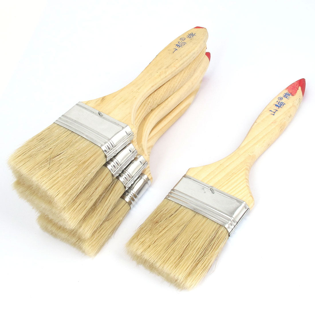 Harfington 2.5" Width Soft Bristle Painting Drawing Oil Paint Brush Pen 5pcs