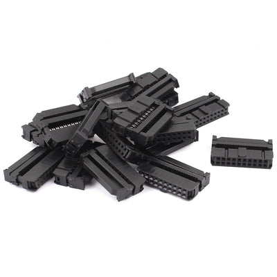 Harfington 18 Pcs FC-20P 2x10 Pin Female Header IDC Cable Connector 2.54mm Pitch
