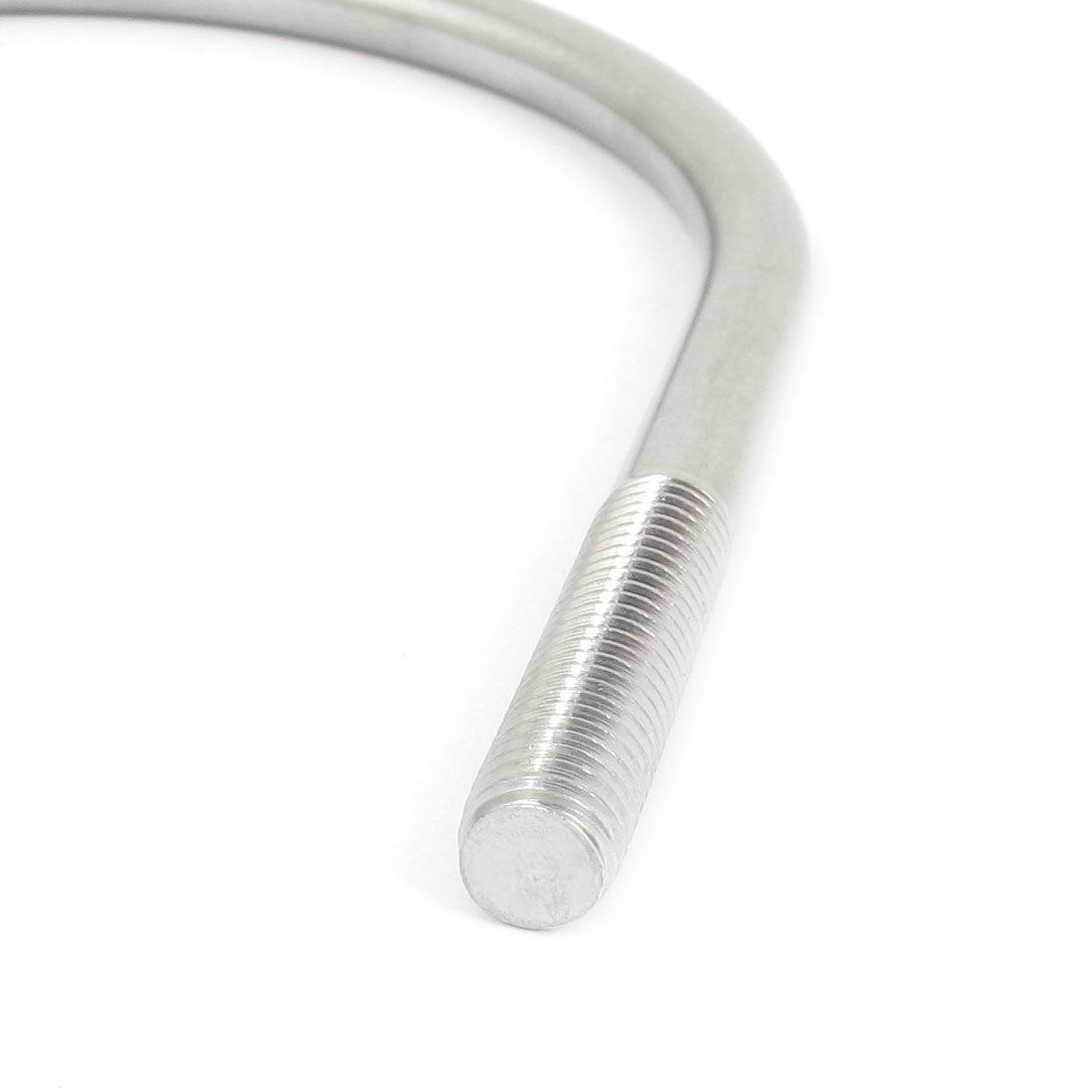 Harfington M10 304 Stainless Steel Round Bend U-Bolt Fastener for 102mm Pipe Diameter