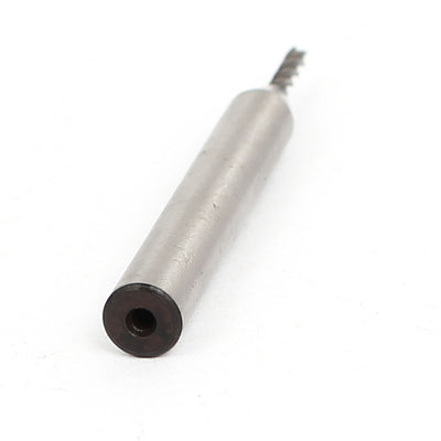 Harfington 6mm Shank 2mm Cutting Dia 4 Flutes Spiral HSS End Mill Cutter