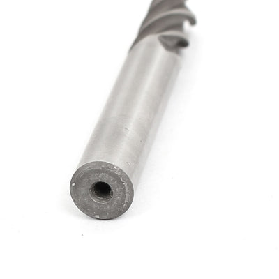 Harfington 8mm Shank 8mm Cutting Dia 4 Flutes Spiral HSS End Mill Cutter