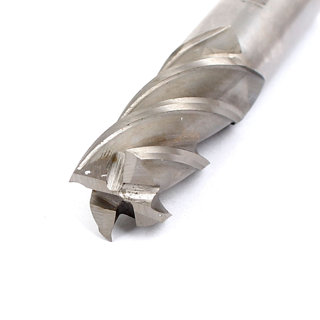 Harfington 16mm Shank 16mm Cutting Dia 4 Flutes Spiral HSS End Mill Cutter