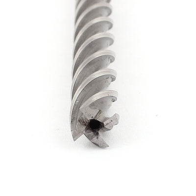 Harfington 135mm Long 10mm Cutting Dia Straight Shank 4 Flutes End Mill Milling Cutter