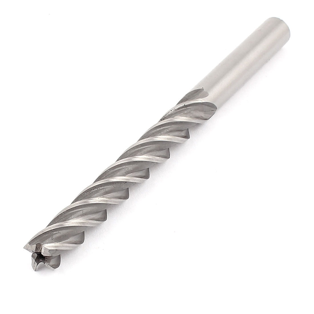 Harfington 135mm Long 10mm Cutting Dia Straight Shank 4 Flutes End Mill Milling Cutter