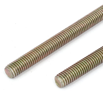 Harfington 1.25mm Pitch M8 x 110mm Male Threaded All Thread Rod Bar Stud Bronze Tone 5Pcs