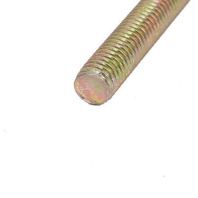 Harfington 1.25mm Pitch M8 x 100mm Male Threaded All Thread Rod Bar Stud Bronze Tone 10Pcs