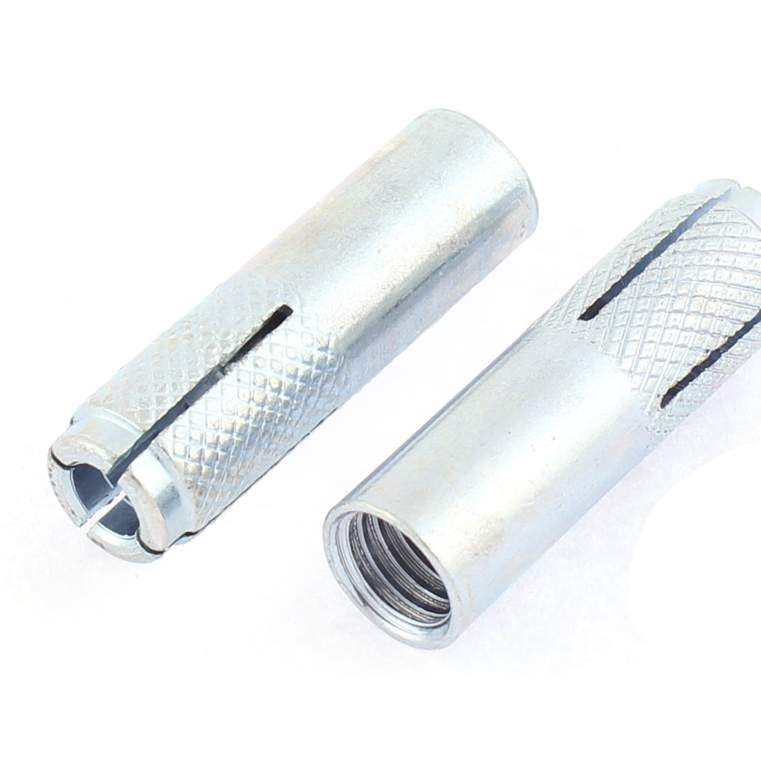 Harfington 10pcs M10 Thread Inner Expansion Bolt Screw Nuts Sleeve Anchors 40mm x 12mm