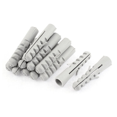 Harfington 12Pcs 12mm x 60mm Plastic Expand Expansion Nails Wall Expandable Tube Connector Screws Bolts