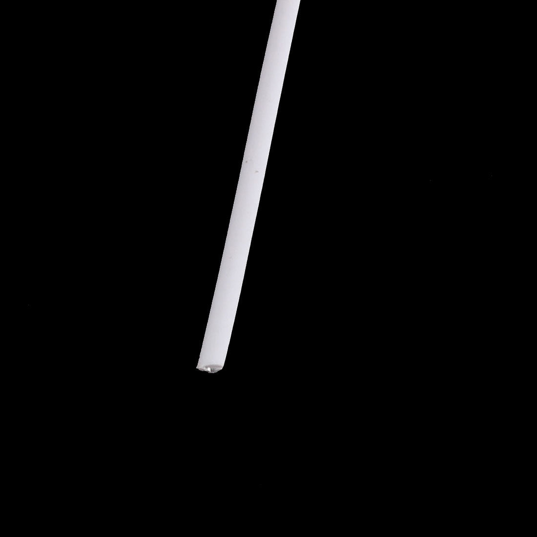 Harfington 130pcs 200mm x 2mm White Plastic Coated Metal Cord Data Cable Binding Bags Packaging Wire Twist Ties