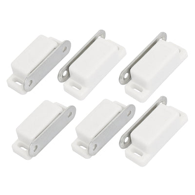 Harfington Cupboard Cabinet Closet Door Magnetic Latch Catch 46mm Length 6pcs