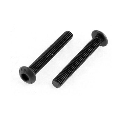 Harfington M3x20mm Thread 10.9 Alloy Steel Button Head Hex Socket Cap Screw Bolt 100pcs
