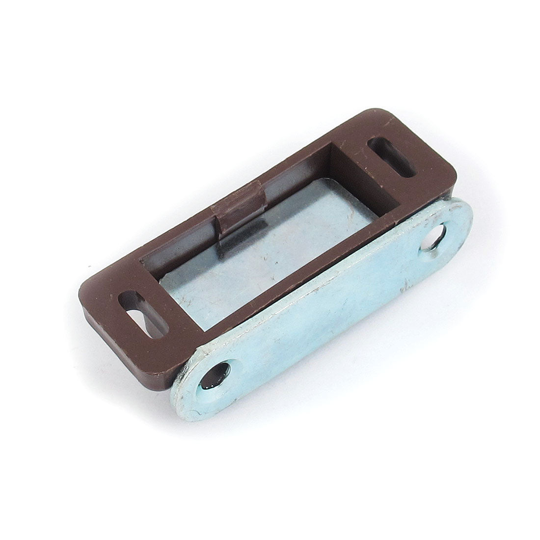 Harfington Cabinet Door Plastic Magnetic Catch Latch Brown 46mm Length 30pcs