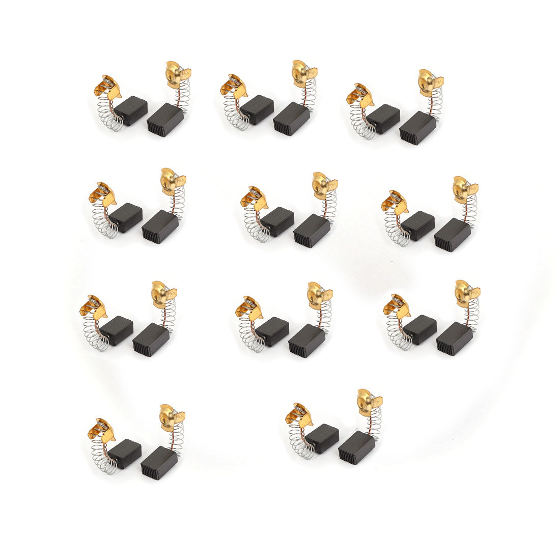 Harfington 16mm x 11mm x 7mm Motor Carbon Brushes 20 Pcs for Generic Electric Motor