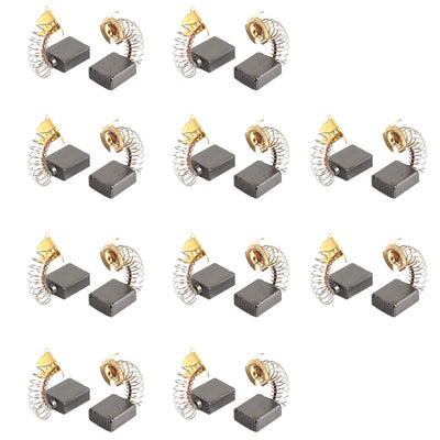 Harfington 17mm x 13mm x 7mm Motor Carbon Brushes 20 Pcs for Generic Electric Motor