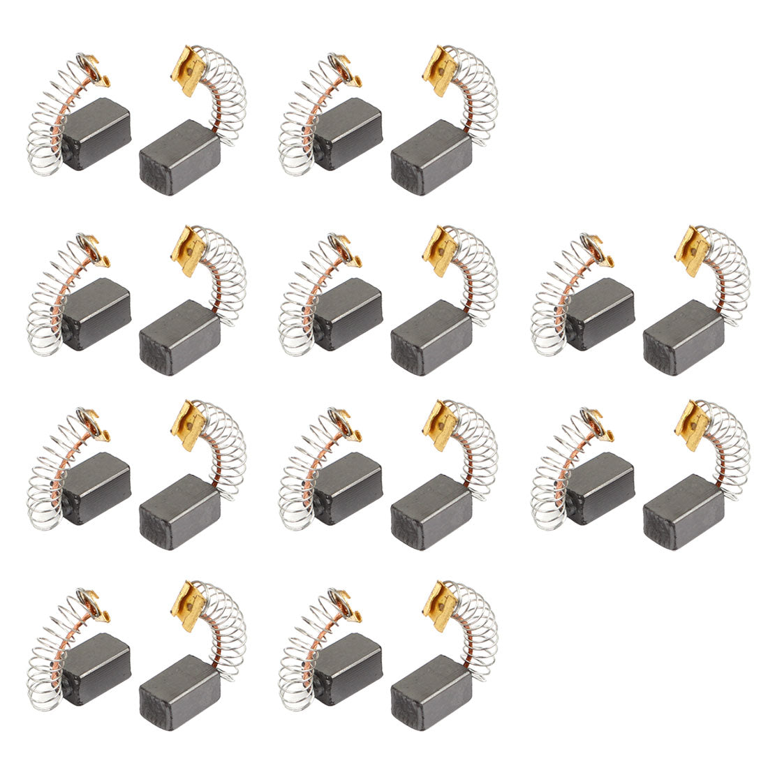 Harfington 13mm x 7.5mm x 6mm Motor Carbon Brushes 20 Pcs for Generic Electric Motor