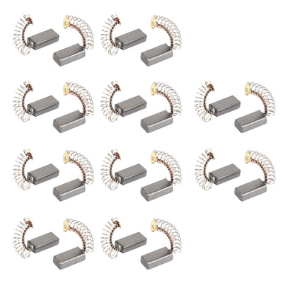 Harfington 13mm x 6mm x 4mm Motor Carbon Brushes 20 Pcs for Generic Electric Motor