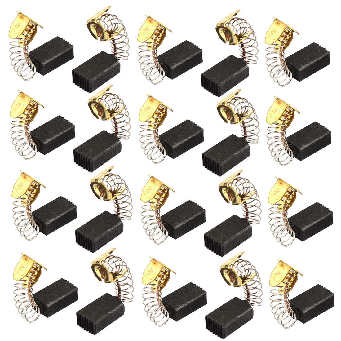 Harfington 13mm x 8mm x 5mm Motor Carbon Brushes 20 Pcs for Generic Electric Motor