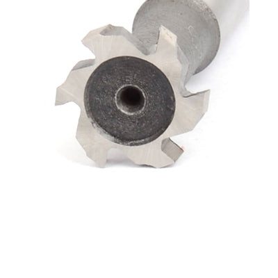 Harfington 16mm Cutting Dia 3mm Cutting Depth 6 Flutes Straight Shank T Slot End Mill