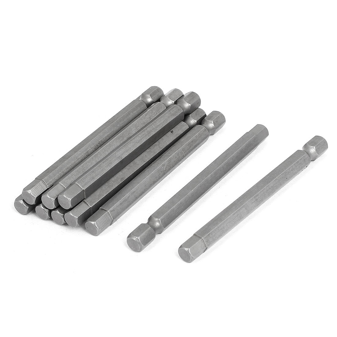 Harfington 1/4" Hex Shank 6mm H6.0 Hexagon Magnetic Insert Screwdriver Bits 10pcs