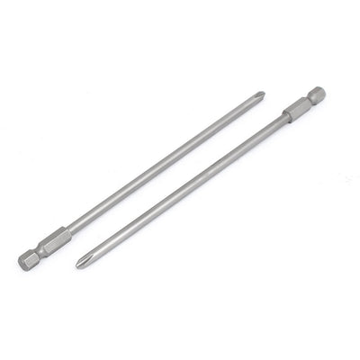 Harfington 150mm Length PH2 Magnetic 4.5mm Phillips Head Screwdriver Bits 2pcs