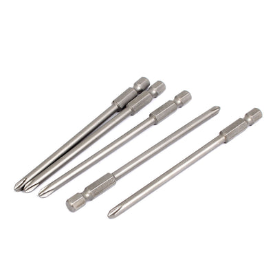 Harfington 100mm Long PH2 Magnetic 4.5mm Phillips Head Screwdriver Bits 5pcs