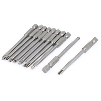 Harfington 75mm Long PH1 Magnetic 4.0mm Phillips Head Screwdriver Bits 10pcs