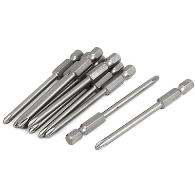 Harfington 75mm Long PH2 Magnetic 4.0mm Phillips Head Screwdriver Bits 10pcs